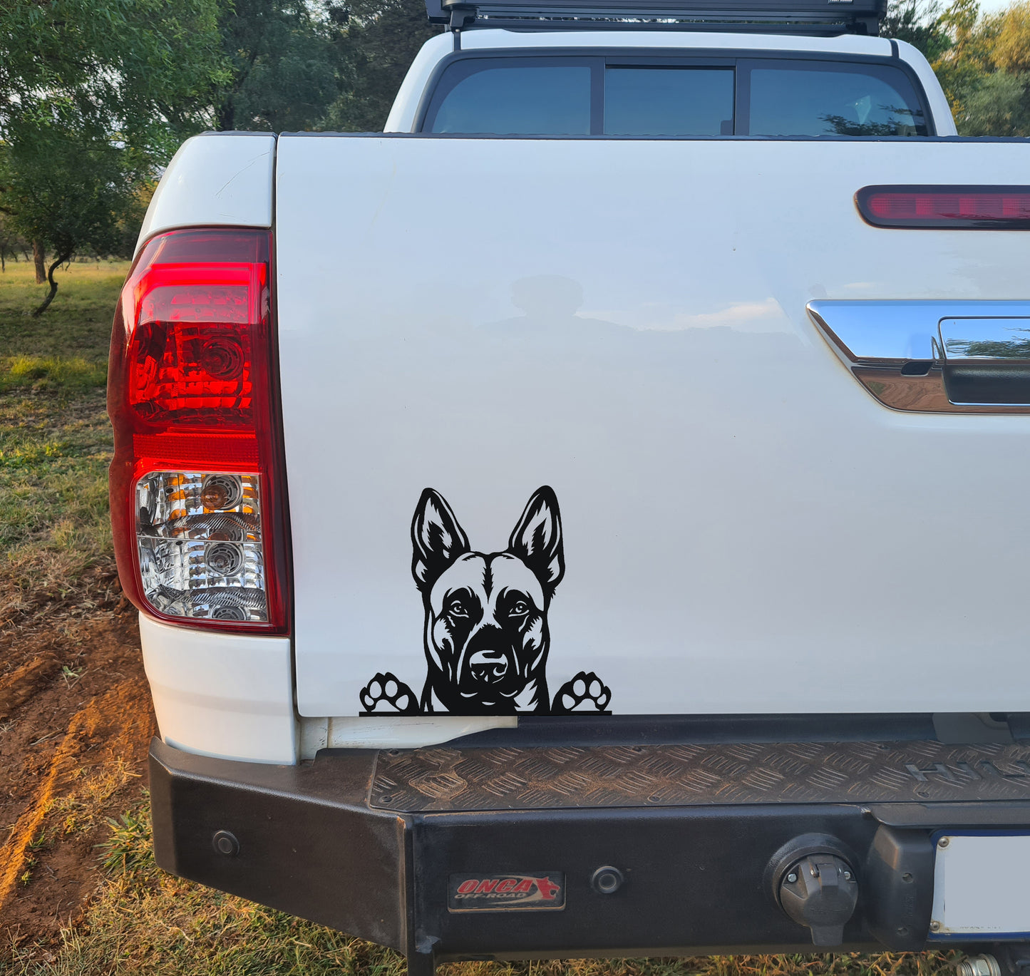 Belgian Malinois V4 Car Wall Decal Sticker Art South Africa