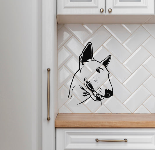 Bull Terrier Vark Hond Dog V2 Car Wall Decal Sticker Art South Africa