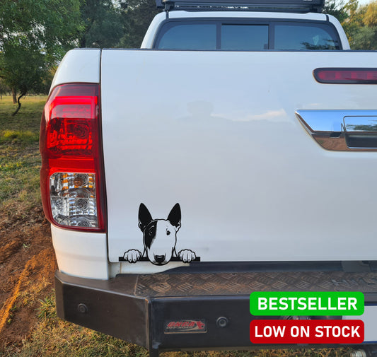 Bull Terrier Vark Hond Dog V4 Car Wall Decal Sticker Art South Africa Vinyl Stickers