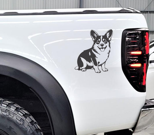 Welsh Corgi Dog Hond V2 Car Wall Decal Sticker Art South Africa
