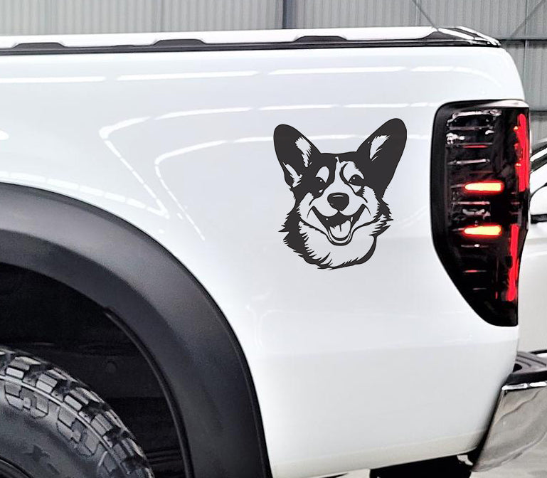 Welsh Corgi Dog Hond V4 Car Wall Decal Sticker Art South Africa