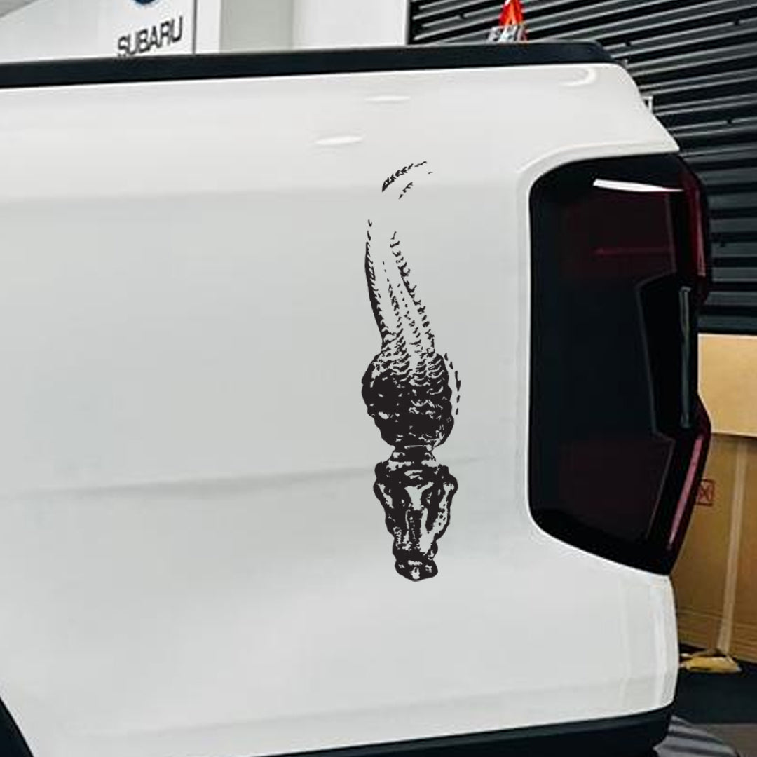 African Crocodile krokodil Bakkie Car Vehicle Vinyl Decal Sticker Art