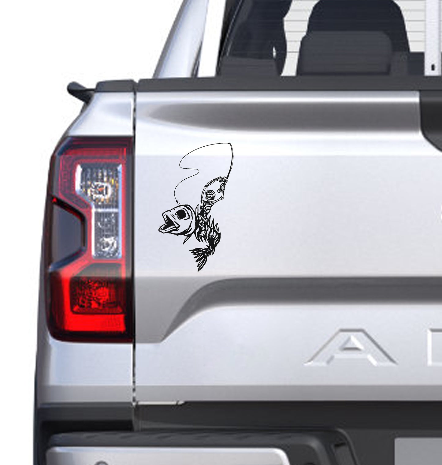 Fishing Visvang Boat Boot V17 Car Wall Decal Sticker Art South Africa