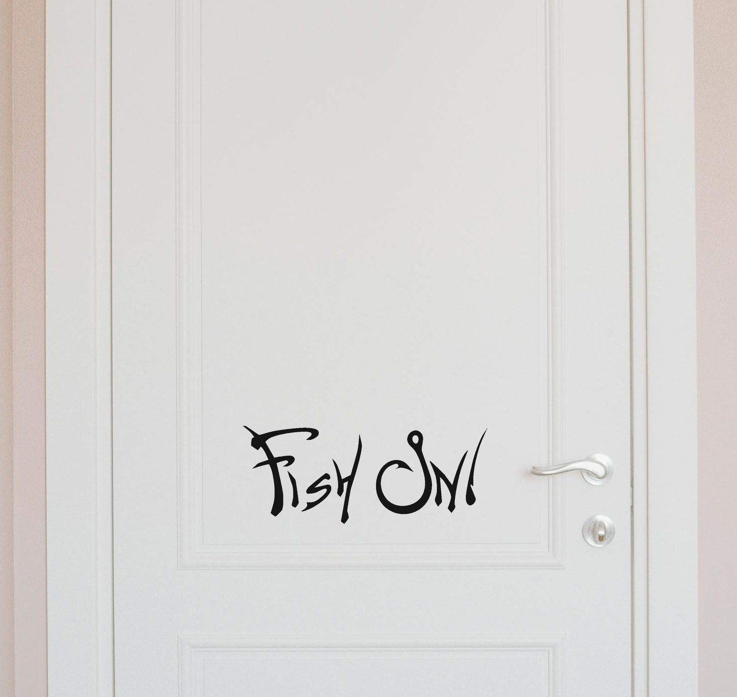 Fishing Visvang Boat Boot V22 Car Wall Decal Sticker Art South Africa