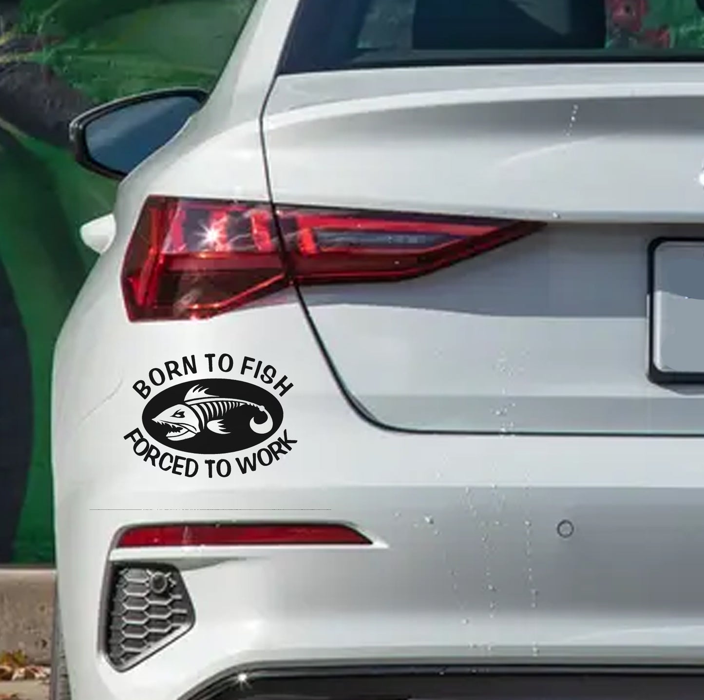 Fishing Visvang Boat Boot V29 Car Wall Decal Sticker Art South Africa