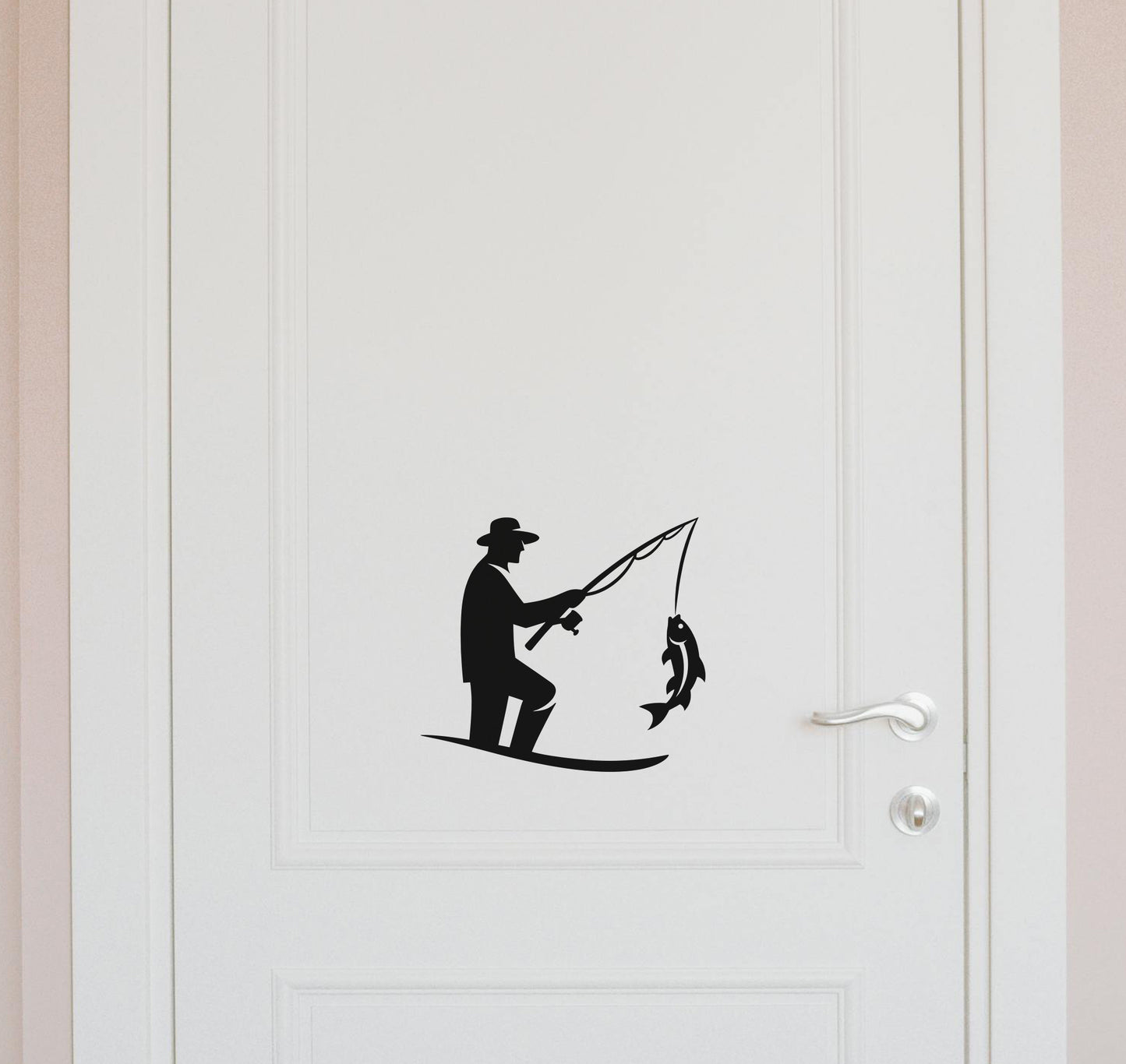 Fishing Visvang Boat Boot V7 Car Wall Decal Sticker Art South Africa