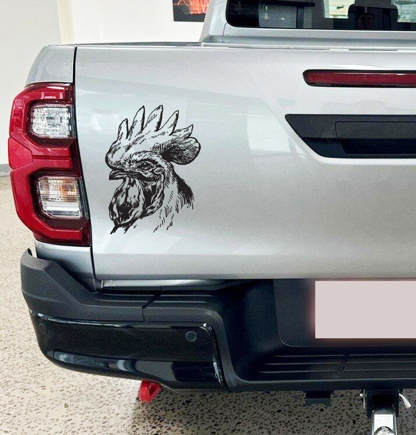 Chicken Hoender Haan Boer Bakkie Car Wall Vinyl Decal Sticker Art