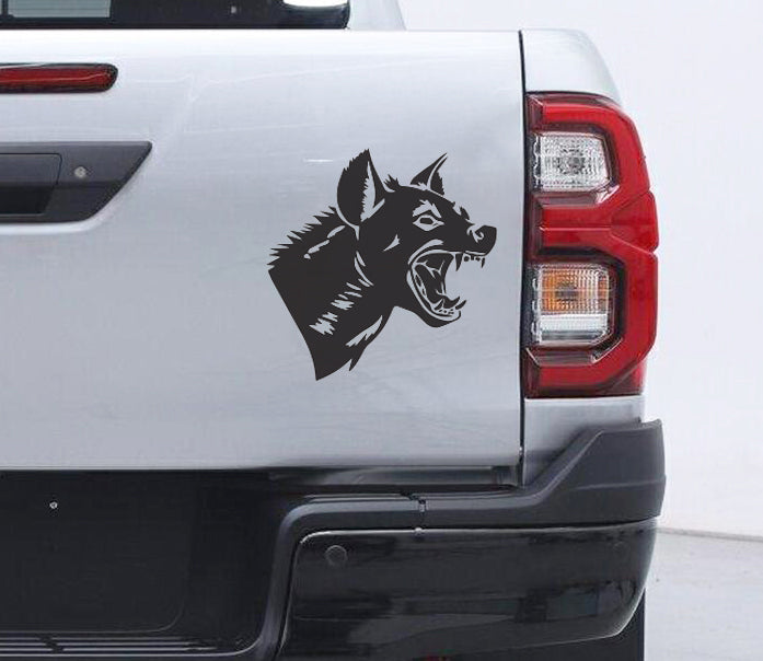 African Hyena V3 Car Wall Decal Sticker Art South Africa
