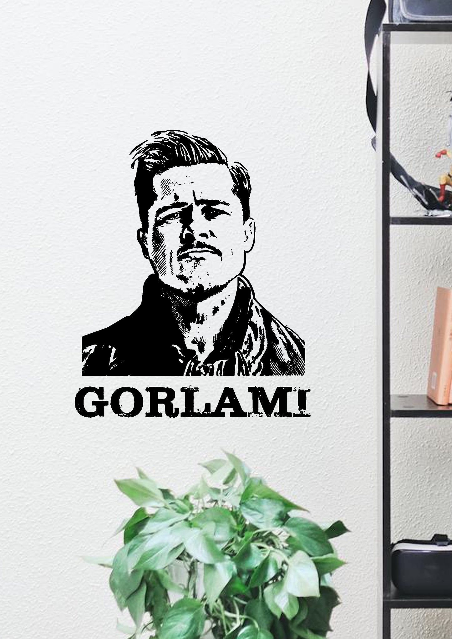 Inglourious Basterds Brad Pitt Decal Sticker Popular Art South Africa