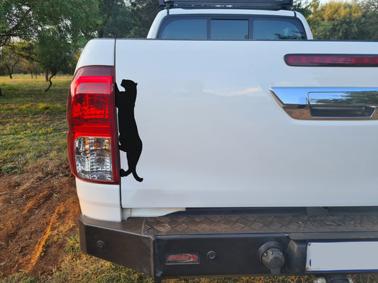 African Leopard Luiperd Bakkie Car Vehicle Vinyl Decal Sticker Art