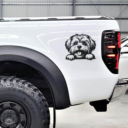 Maltese Dog Hond V2 Wall Decal Sticker Art South Africa