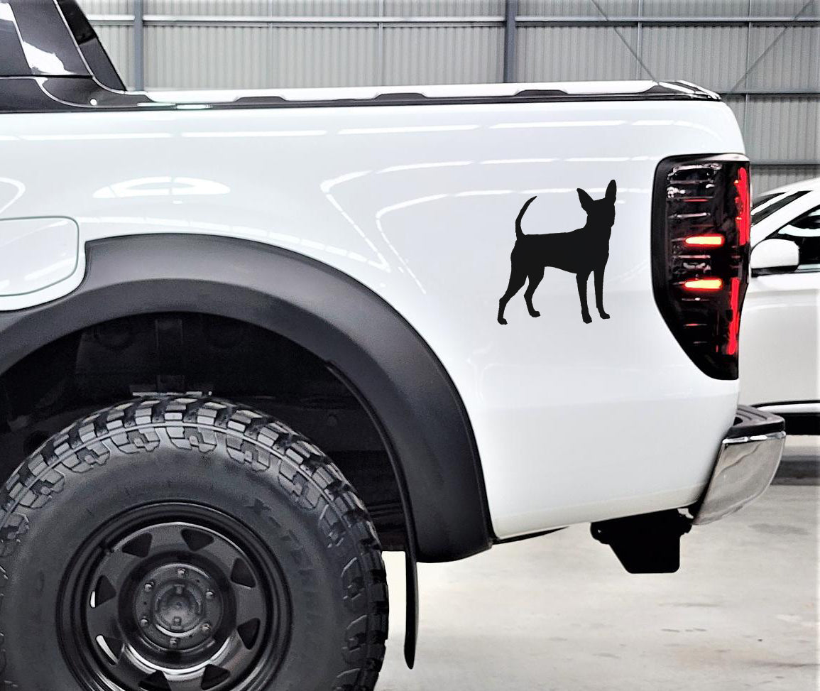Miniature Pinscher Dobermann Dog Hond V4 Wall Decal Sticker Art South Africa
