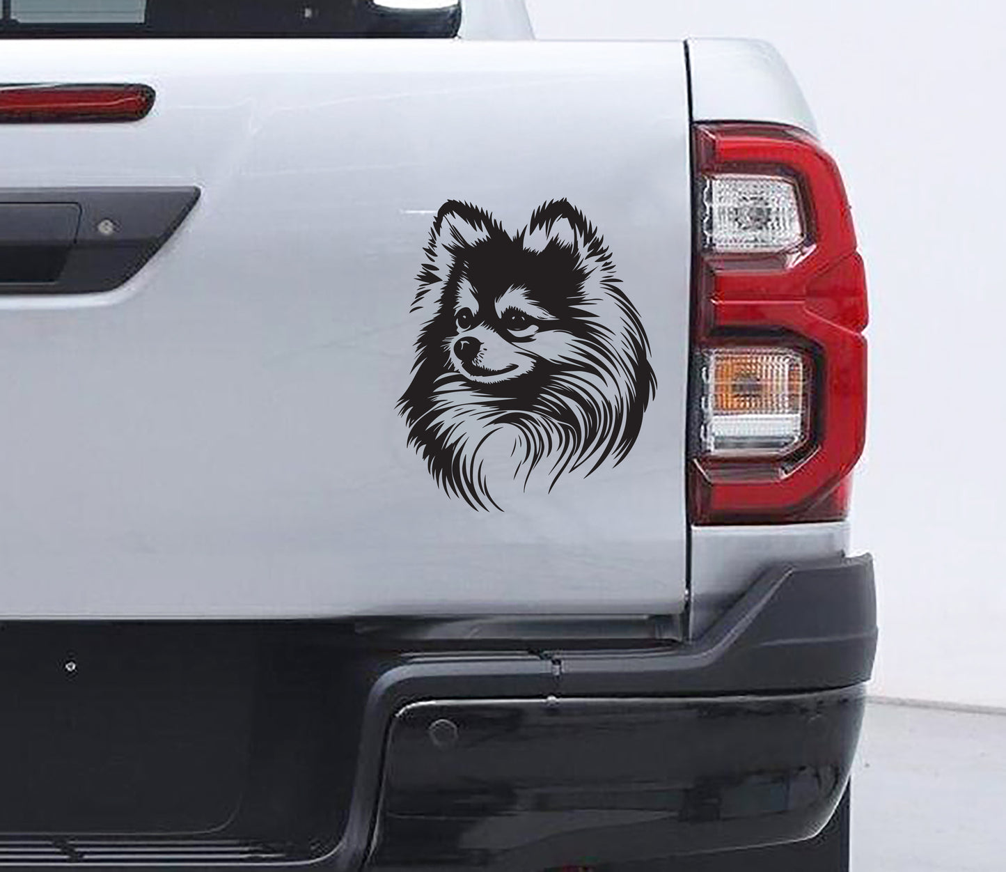 Pomeranian Pom Dog Hond V1 Car Wall Decal Sticker Art South Africa