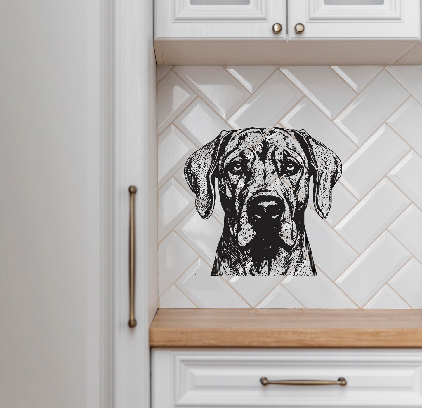 Rhodesian Ridgeback Hond Dog V1 Car Wall Decal Sticker Art South Africa
