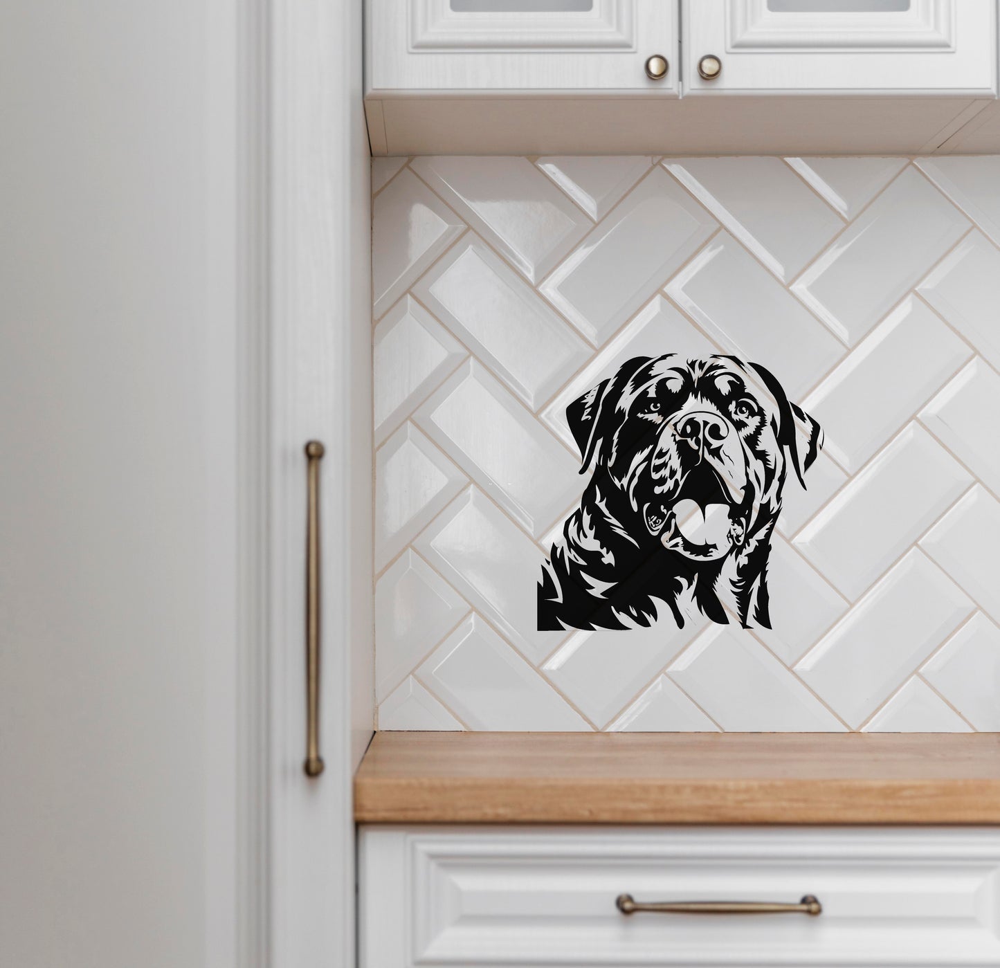 Rottweiler Hond Dog V1 Car Wall Decal Sticker Art South Africa