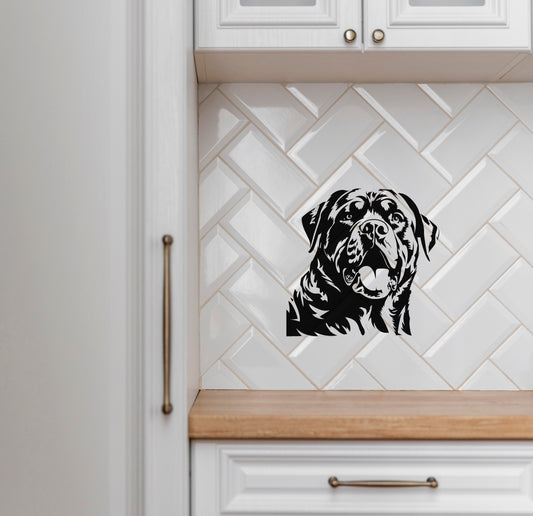 Rottweiler Hond Dog V1 Car Wall Decal Sticker Art South Africa