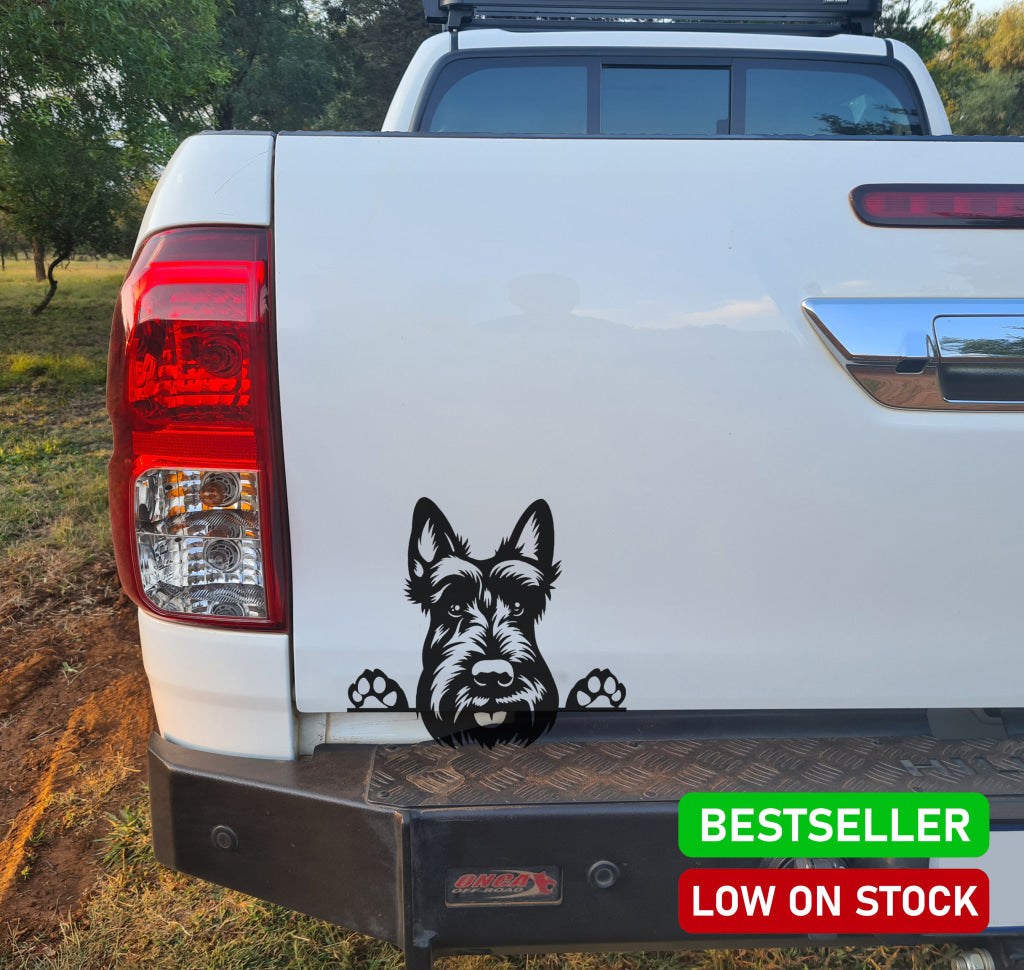 Scottie Scottish Terrier Dog Hond V1 Wall Decal Sticker Art South Africa Vinyl Stickers