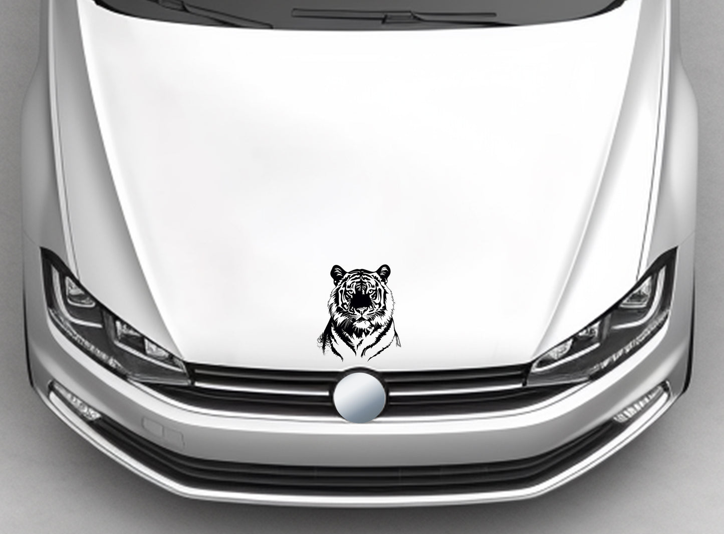 Tiger #7 VW Volkswagen Polo Vivo Accessories Decal Sticker