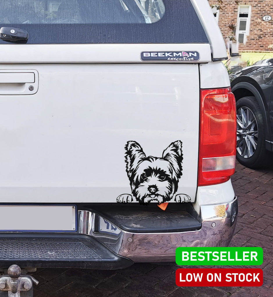 Yorkie Yorkshire Terrier Dog Hond V1 Car Wall Decal Sticker Art South Africa Vinyl Stickers