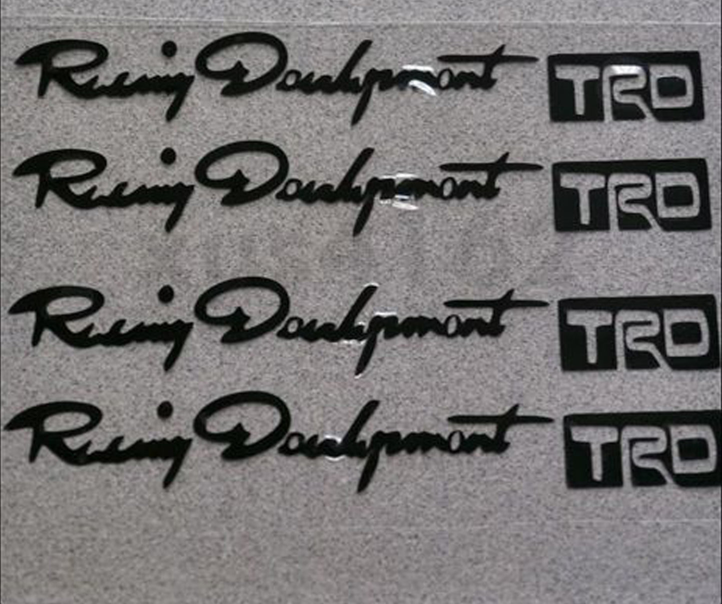 Toyota 4 Piece TRD Car Door Handle Sticker Decal Gauteng - Pretoria