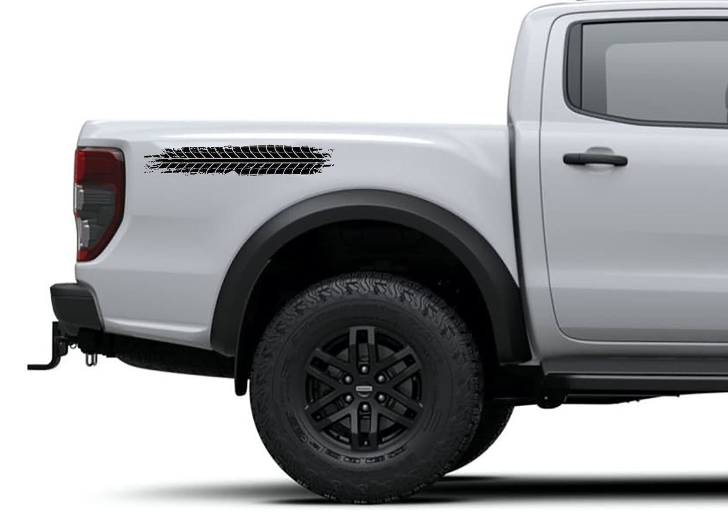 4x4 Off Road Tyre Marks Ford Ranger Bakkie Vinyl Sticker Graphics Kit SA South Africa