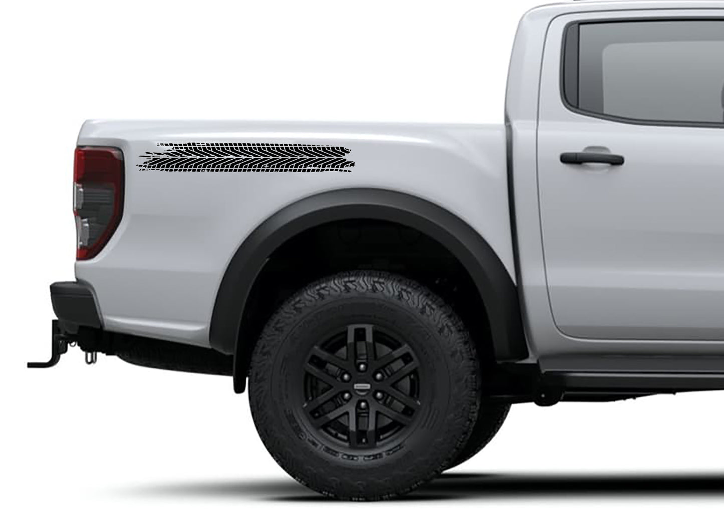 4x4 Off Road Tyre Marks Ford Ranger Bakkie Vinyl Sticker Graphics Kit SA South Africa