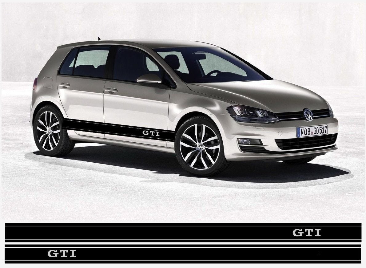 VW Volkswagen Polo Vivo GTI Vinyl Sticker Decalc Graphics Kit SA