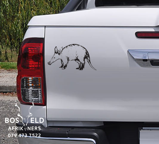 Aardvark Vinyl Sticker Decal