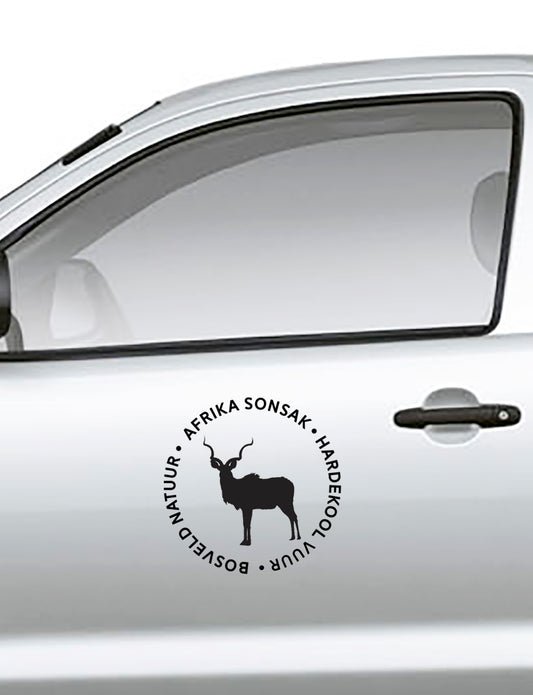 Afrika Sonsak Vinyl Sticker