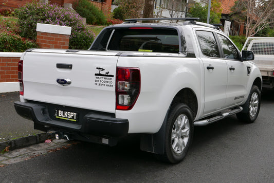 Want waar die bosveld is le my hart vinyl sticker