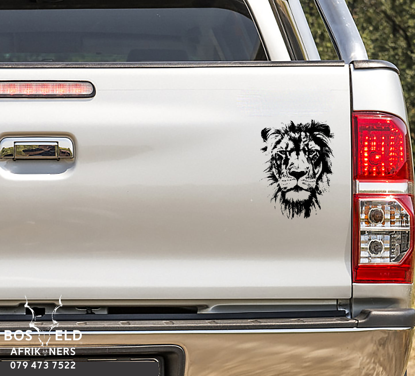Lion Head #2 Vinyl Decal Sticker