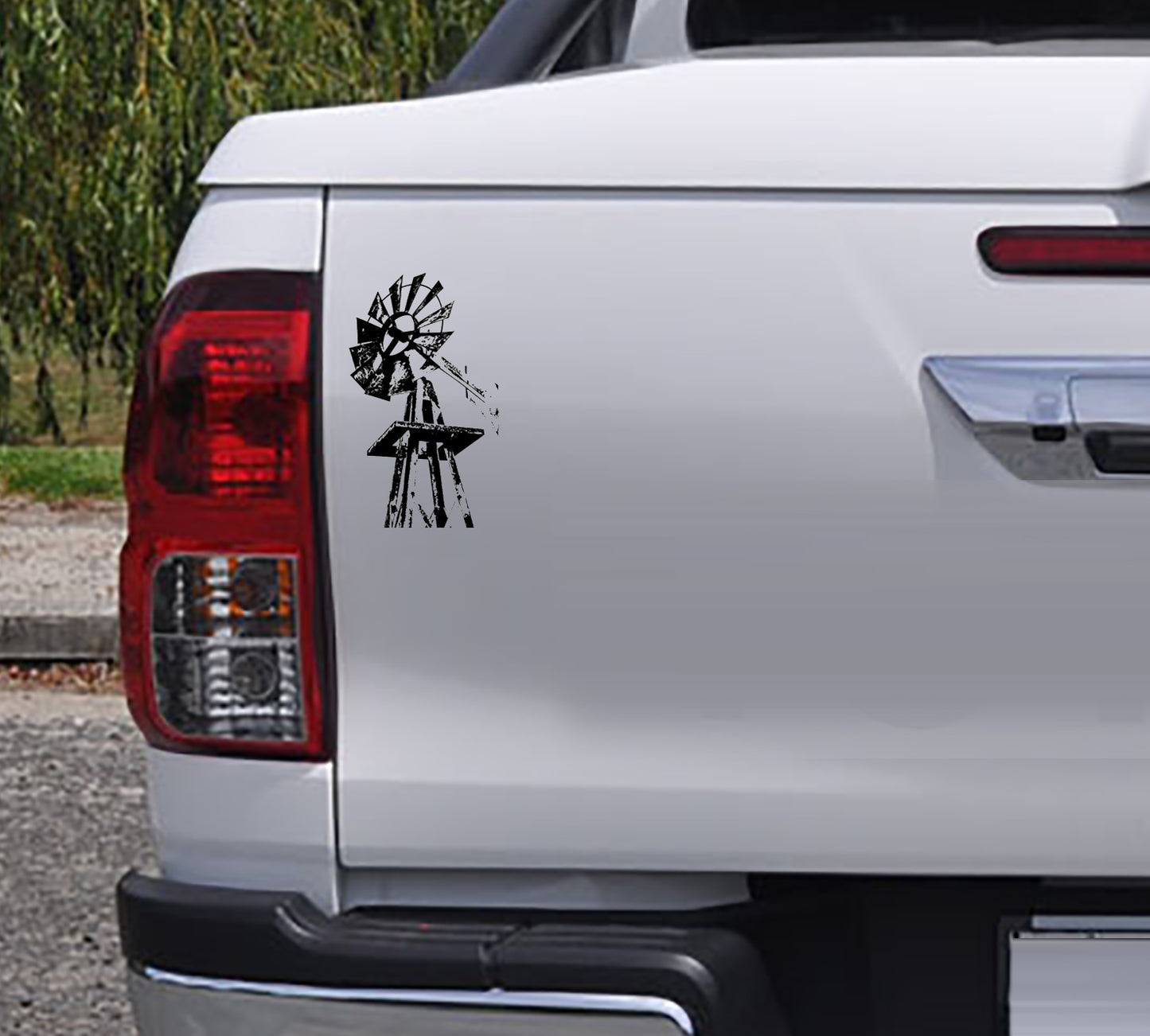 Windmill Windpomp Vinyl Decal Sticker