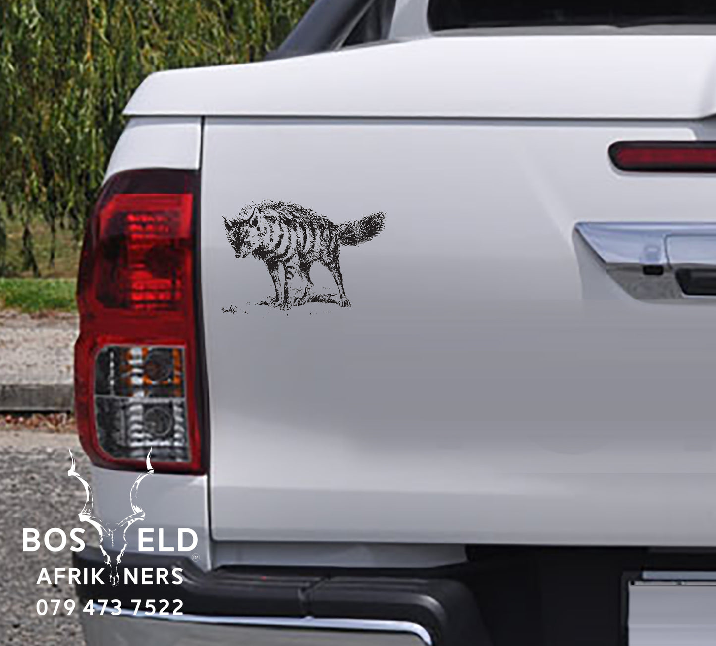 Aardwolf Vinyl Sticker Decal