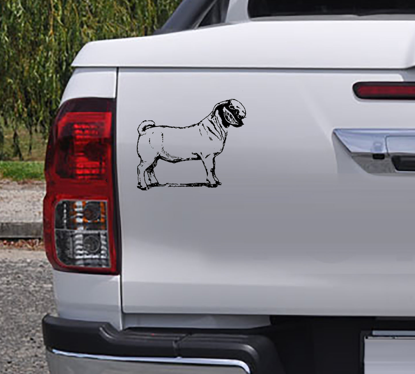 Boergoat Boerbok Vinyl Decal Sticker