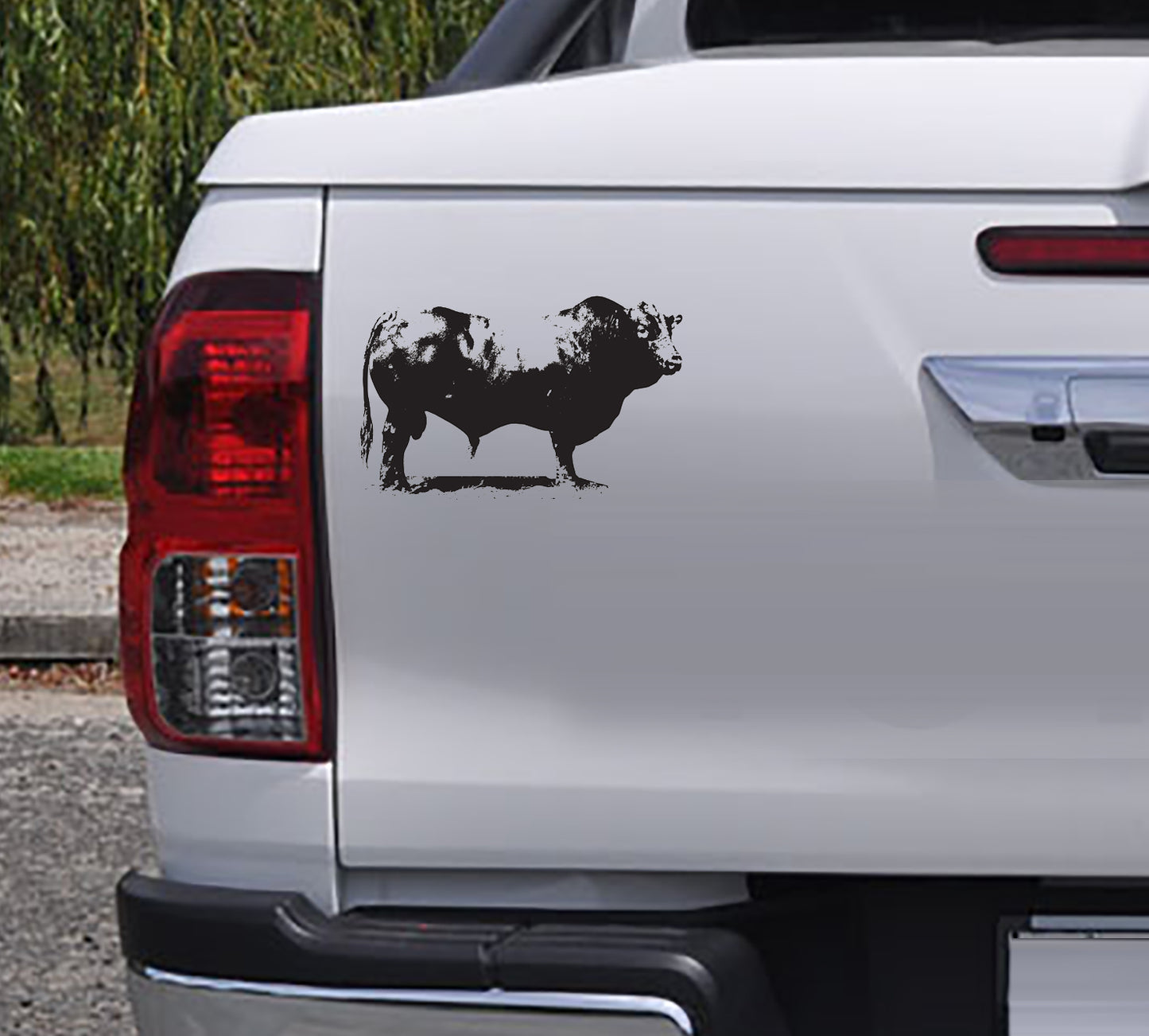 Bonsmara Bull Cattle Bees Vinyl Decal Sticker