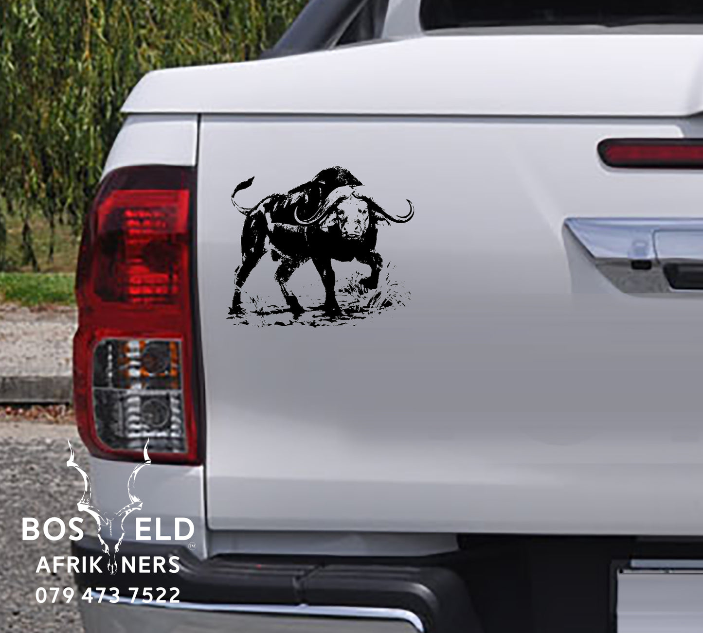Buffalo Buffel Vinyl Decal Sticker