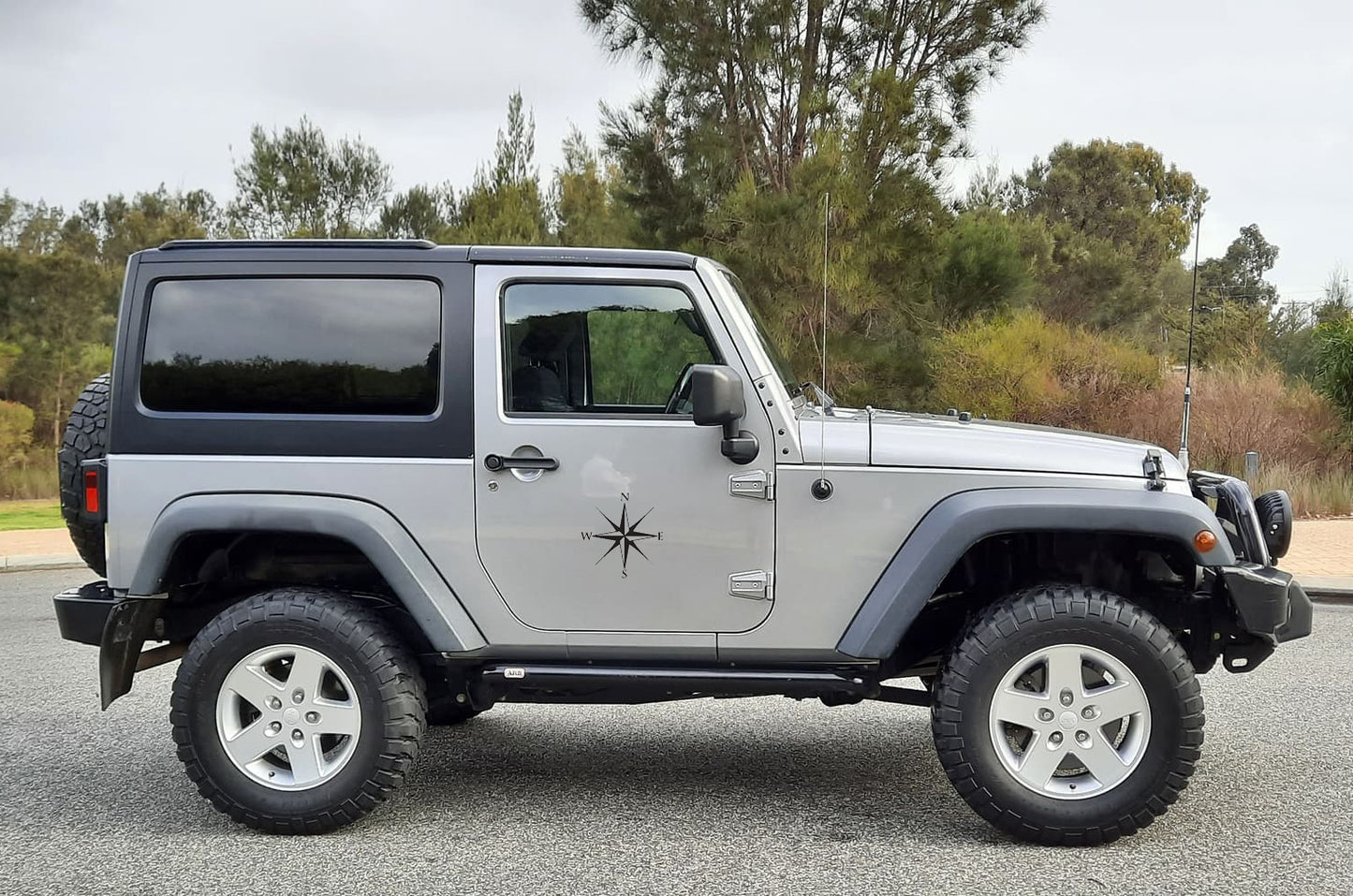 Compass V2 Jeep Wrangler Vinyl Decal Sticker Graphic Wrapping Kits SA