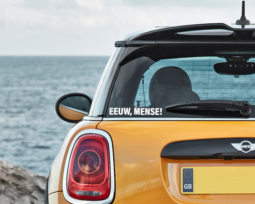 Eeuw Mense Afrikaanse Geskenk Grap Vinyl Decal Sticker Plakker