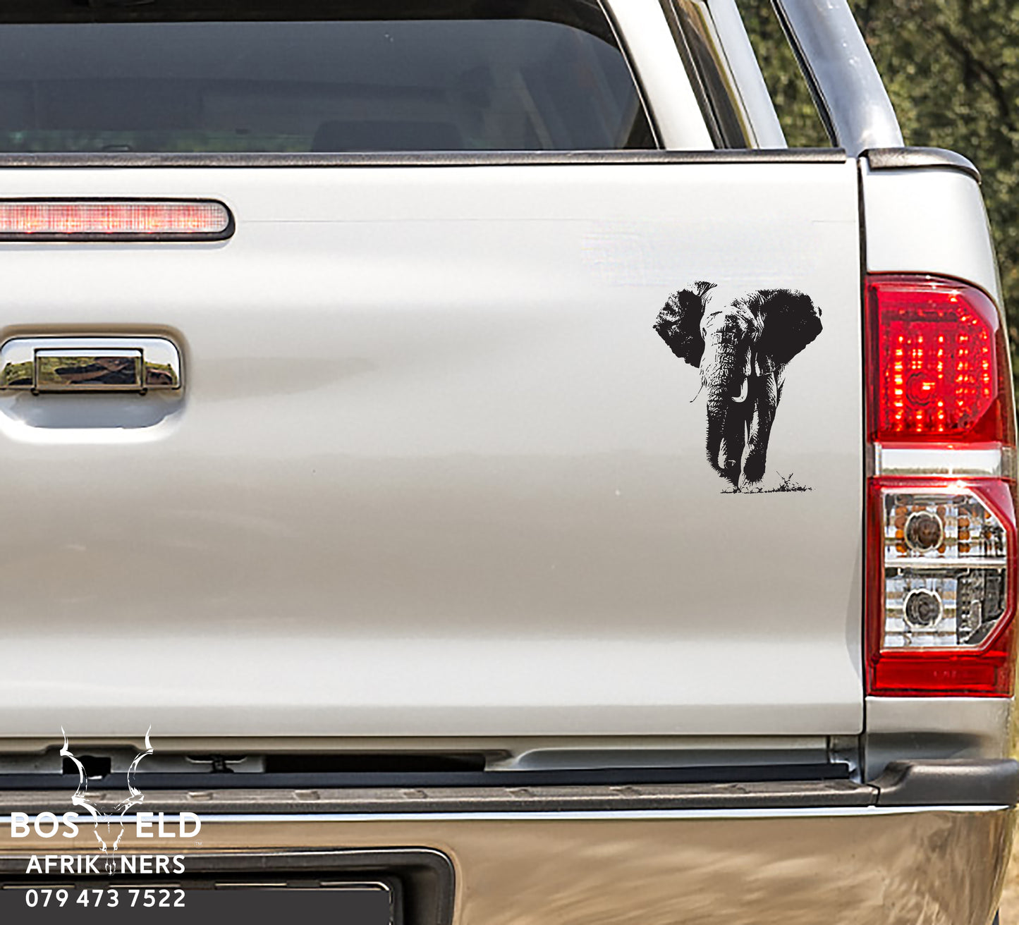 Elephant / Olifant VInyl Decals Stickers