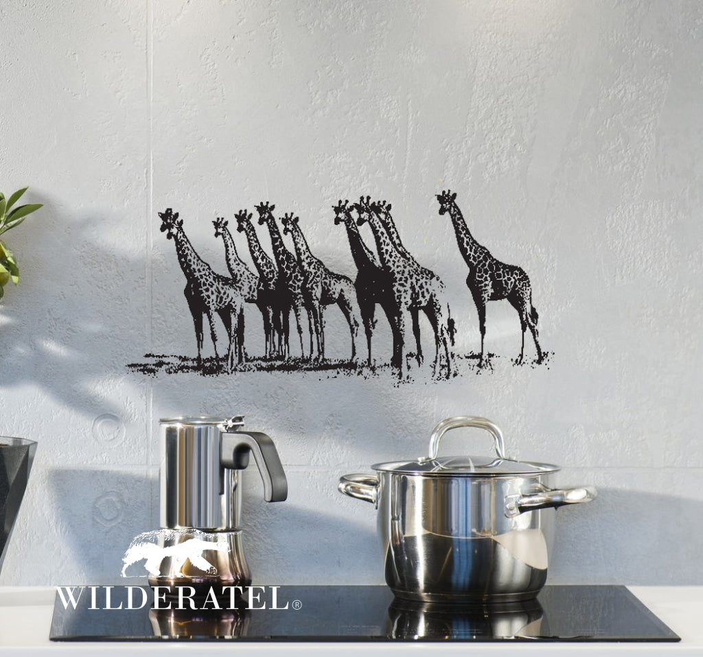 Tower of Giraffes Kameelperde Bakkie Car Vinyl Decal Sticker Art