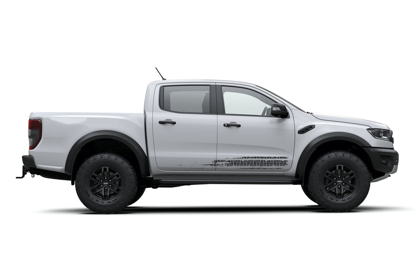 Tyre Skid Marks V1 Ford Ranger Bakkie Vinyl Graphic Decal Sticker Kit