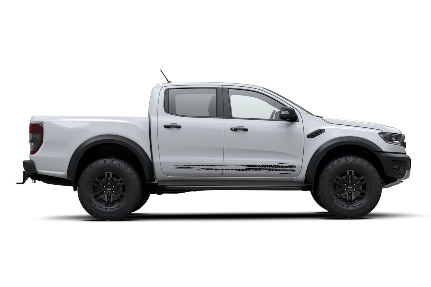 Tyre Skid Marks V2 Ford Ranger Bakkie Vinyl Graphic Decal Sticker Kit