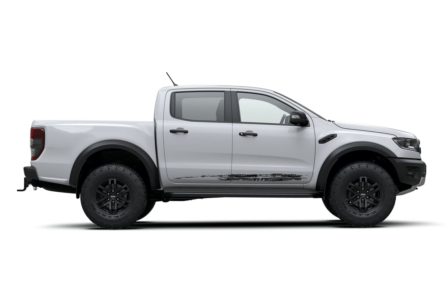 Tyre Skid Marks V4 Ford Ranger Bakkie Vinyl Graphic Decal Sticker Kit