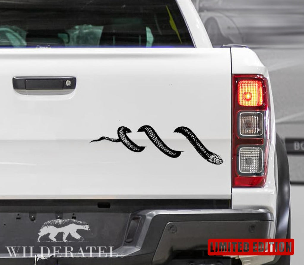 African Boom Slang Tree Snake Vehicle Bakkie Vinyl Decal Sticker