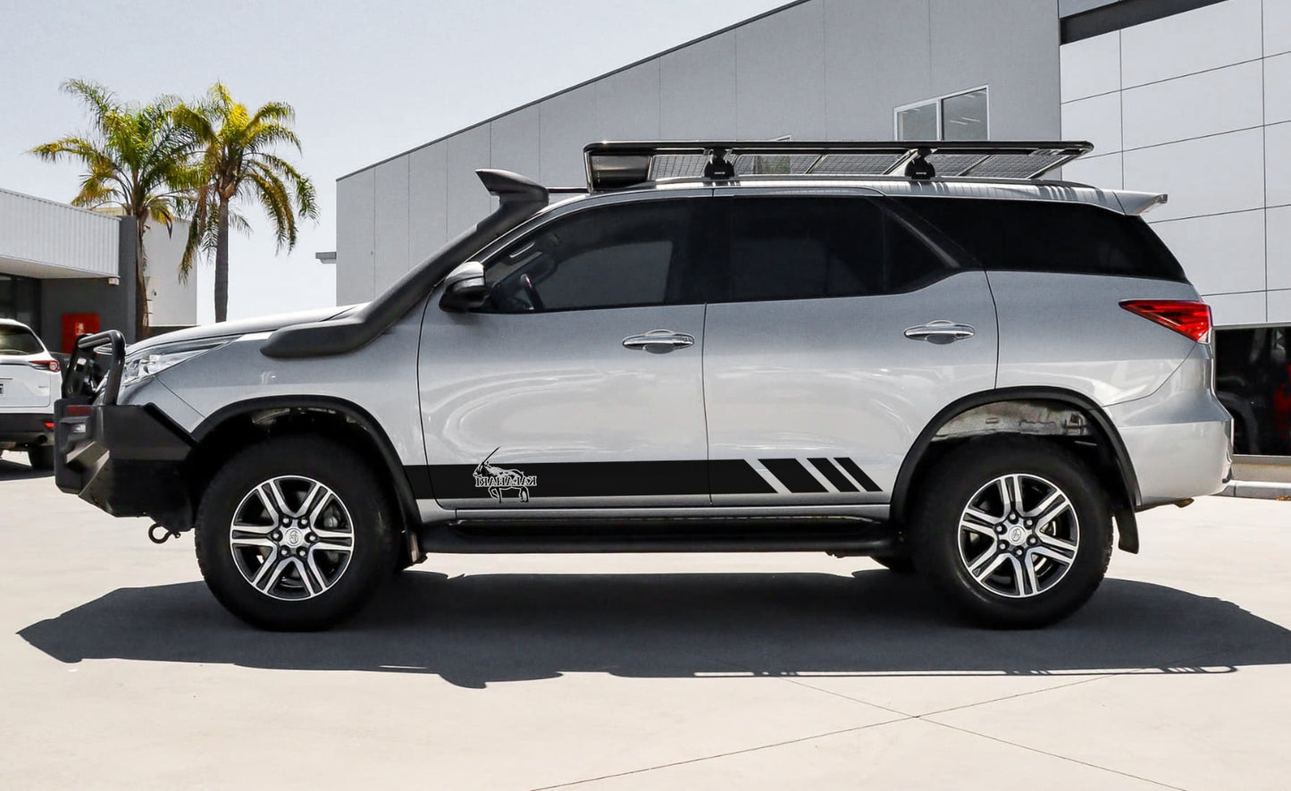 Gemsbok Oryx Kalahari Toyota Fortuner SUV Vinyl Sticker Graphics Kit SA