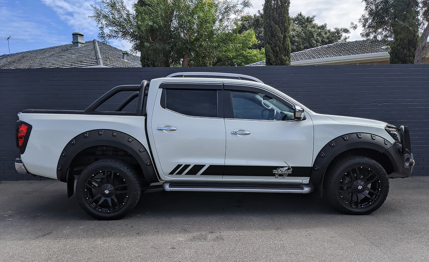 Gemsbok Oryx Kalahari Nissan Navara Bakkie Decal Sticker Graphics Kit SA