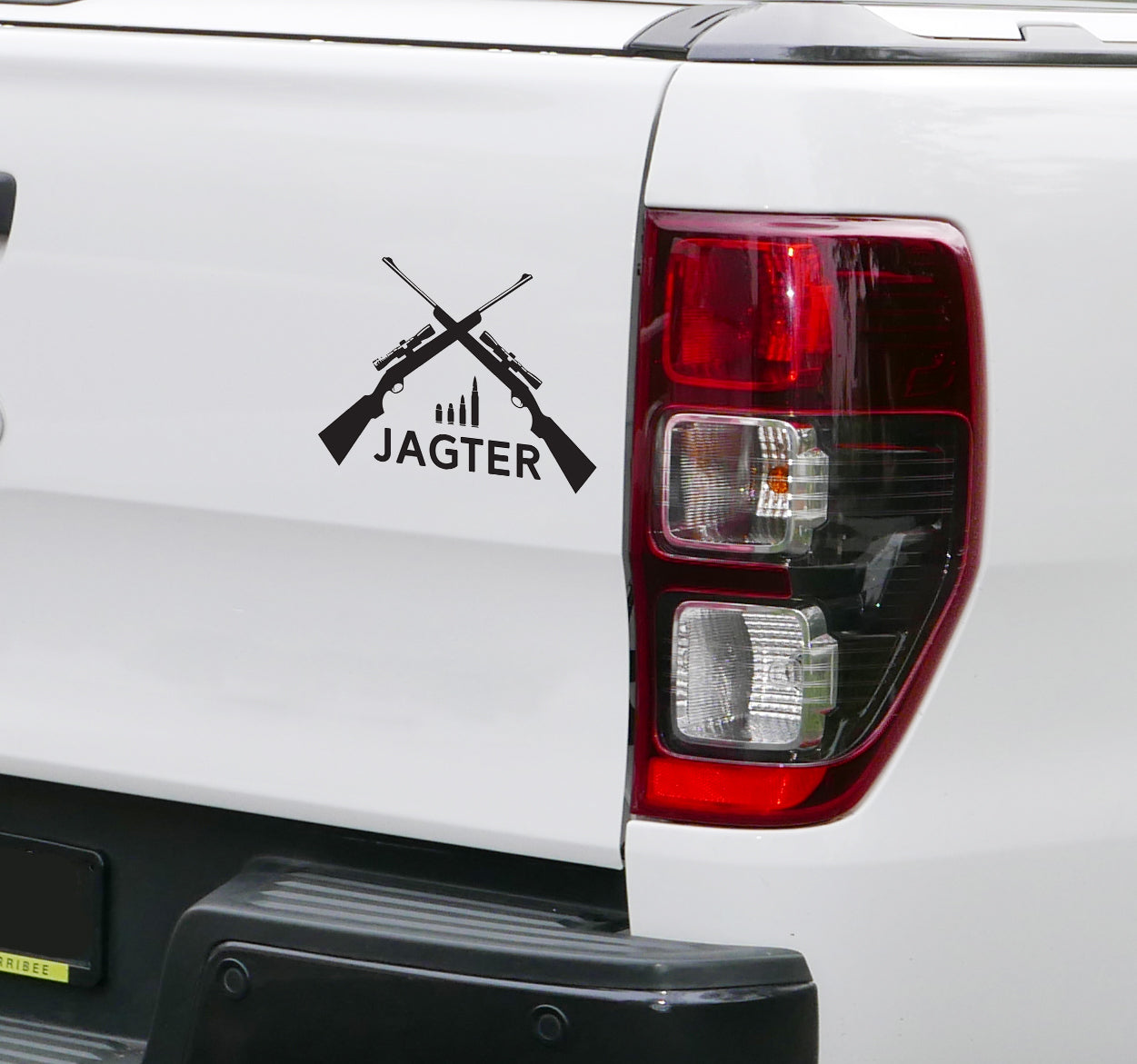 Jagter Vinyl Sticker