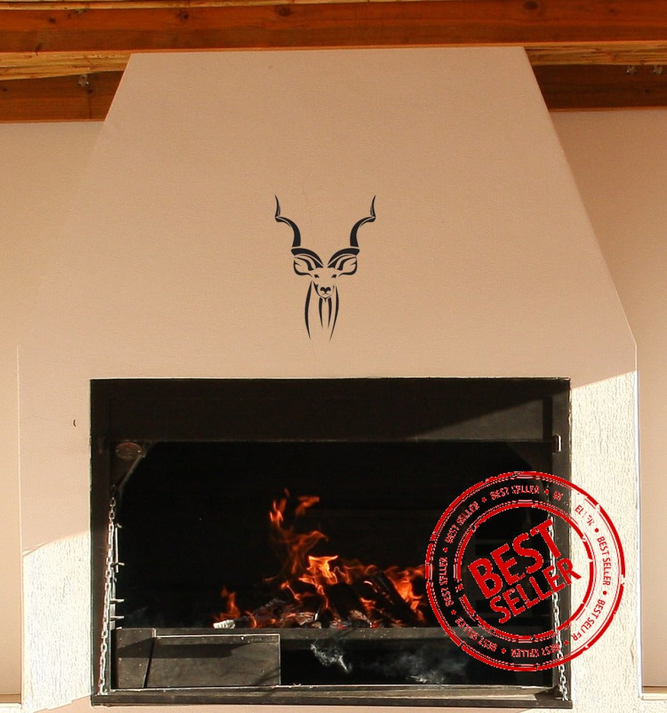 Kudu Head Vinyl Sticker