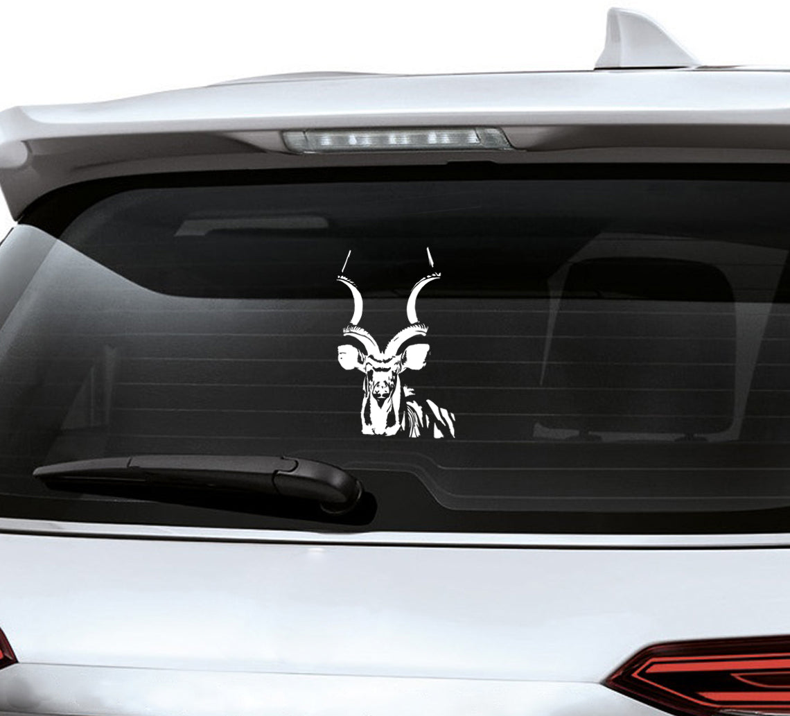 Wit Kudu Vinyl Sticker