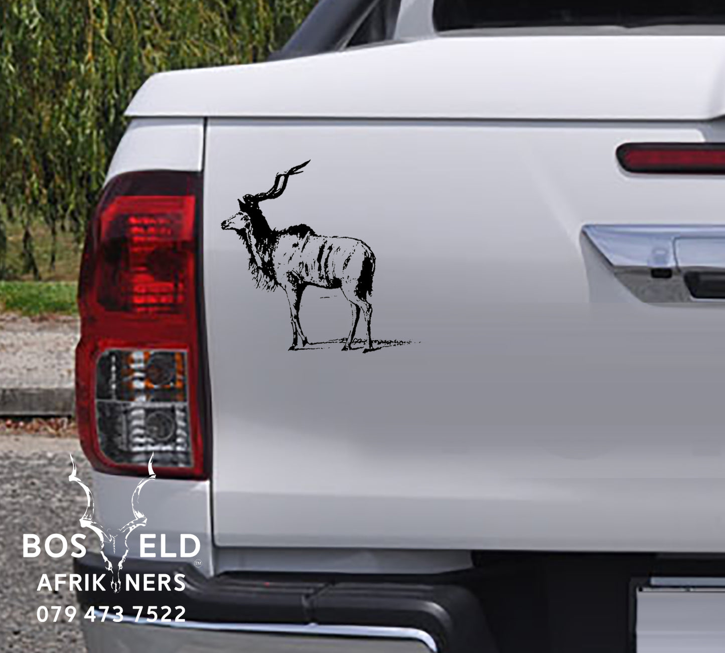 Kudu Body 3# Vinyl Decal Sticker